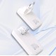 Dudao A65Q 65W GaN Travel Wall Charger USB-A / USB-C PD Ultra-Thin EU / US - White