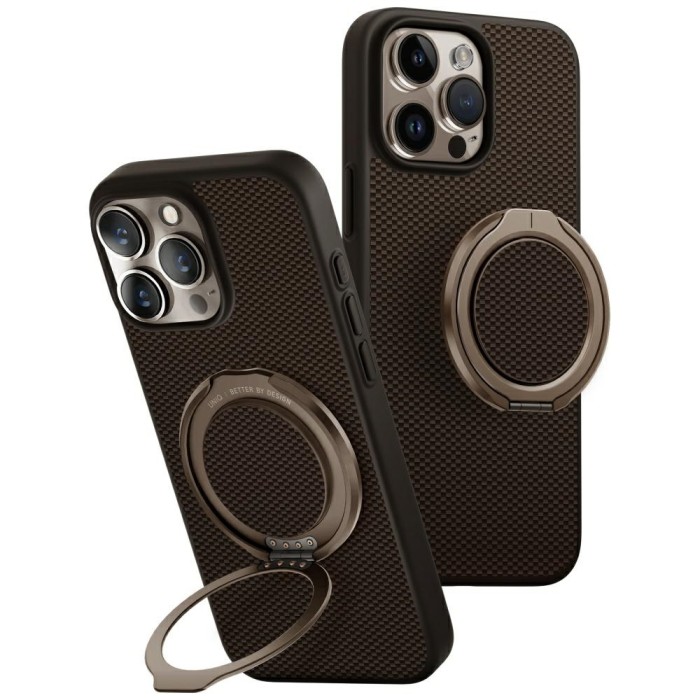 Uniq Keva Air Magclick Charging GripFit Case for iPhone 16 Pro Max - Brown