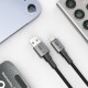 Tech-Protect Ultraboost DNA USB-A / Lightning cable 12W/2.4A 25 cm - gray