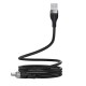 Acefast C11-04 USB-A - USB-C 3A Cable 1.2m Magnetic Braid - Black