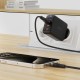 Acefast C11-04 USB-A - USB-C 3A Cable 1.2m Magnetic Braid - Black