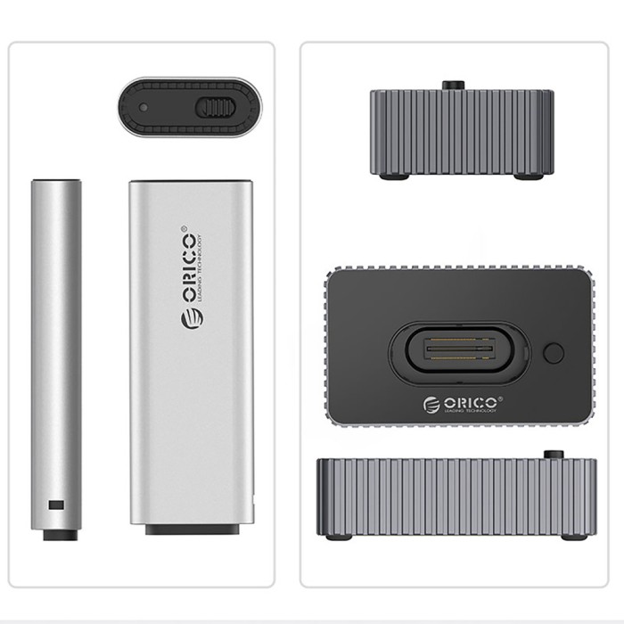 Orico IT18C3 Docking Station for M.2 NVMe/SATA Drive - Gray