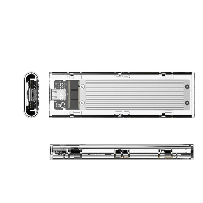 Orico TCM2-C3 M.2 NVME to USB-C 10Gb/s Disk Drive - Gray