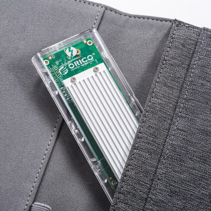 Orico TCM2-C3 M.2 NVME to USB-C 10Gb/s Disk Drive - Gray