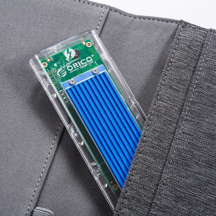 Orico TCM2-C3 M.2 NVME to USB-C 10Gb/s Disk Drive - Blue