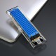 Orico TCM2-C3 M.2 NVME to USB-C 10Gb/s Disk Drive - Blue