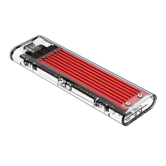 Orico TCM2-C3 M.2 NVME to USB-C 10Gb/s Disk Drive - Red