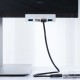 Orico MH4PU Hub Clamp-Mounted 4x USB-A 3.0 - Silver