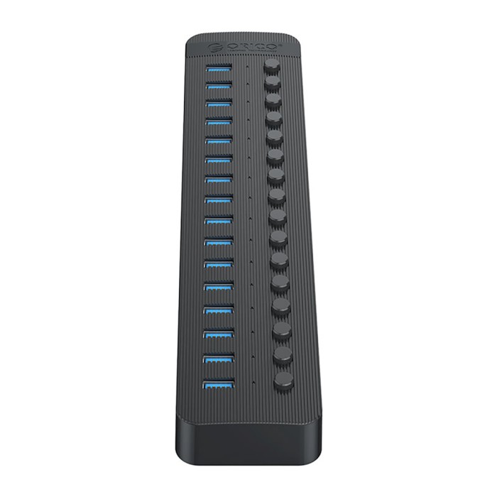 Orico CT2U3-16AB 16x USB-A 3.0 Hub with Switches - Black
