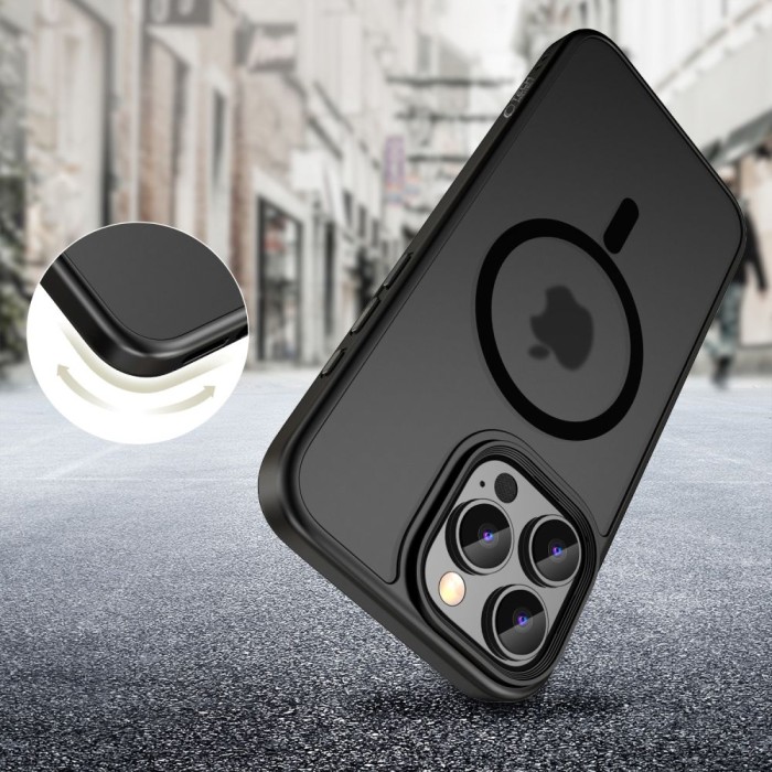Tech-Protect MagMat MagSafe iPhone 16 Pro Case - Black