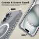 Tech-Protect FlexAir Hybrid MagSafe iPhone 16 Case - Clear