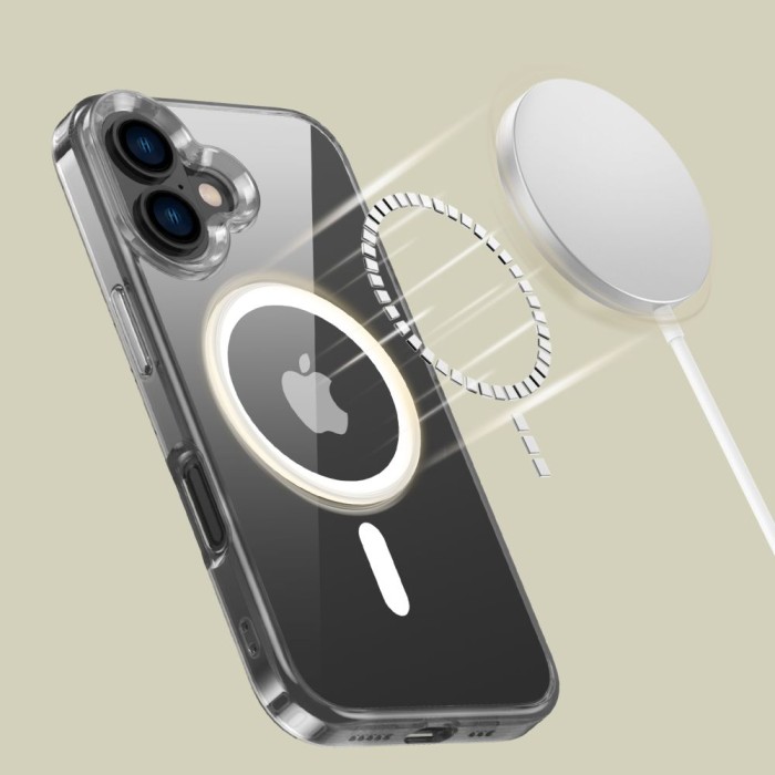 Tech-Protect FlexAir Hybrid MagSafe iPhone 16 Case - Clear