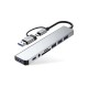 Tech-Protect HB06 HUB Adapter 8in1 TYPE-C + USB2.0 + USB3.0 + SD/TF + AV3.5 - gray