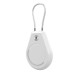 Apple AirTag Case Waterproof with Steel Cable - Black + White (2 pieces)