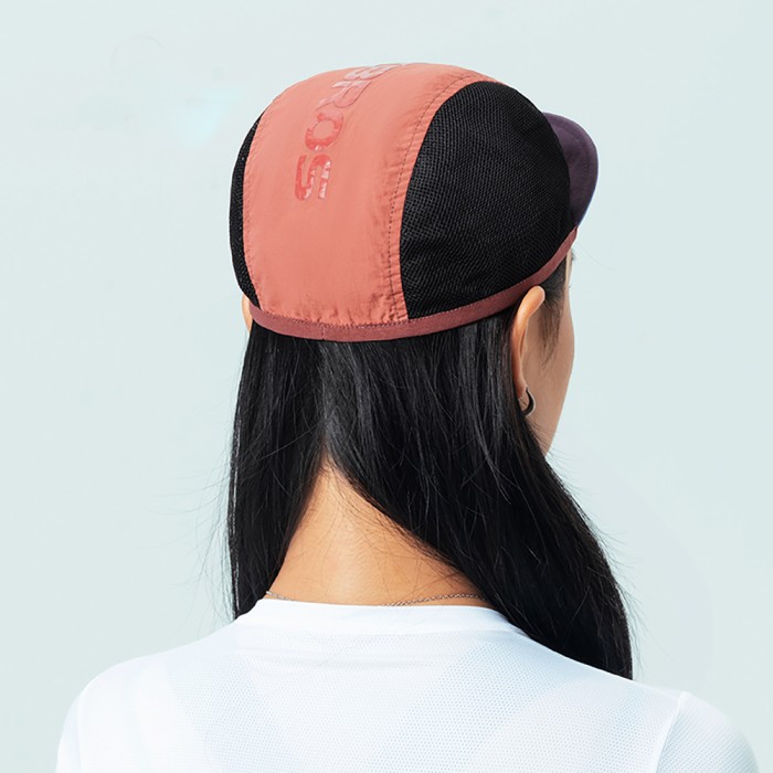 Rockbros Cycling Cap with Helmet Visor - Red