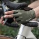 Rockbros Breathable Short Finger Cycling Gloves Size: XL - Green