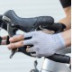 Rockbros Breathable Short Finger Cycling Gloves, Size: XL - Gray