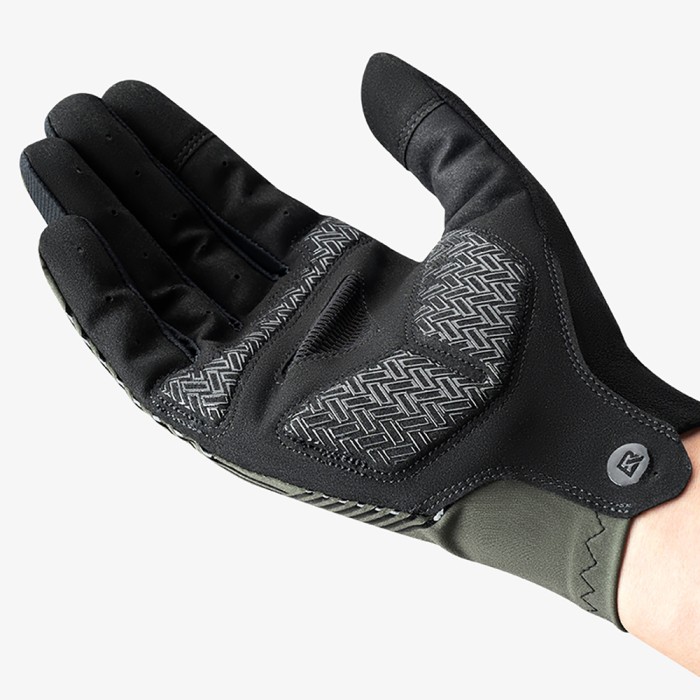 Rockbros cycling gloves spring/summer/autumn, full, size: M - green
