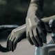 Rockbros cycling gloves spring/summer/autumn, full, size: XL - green