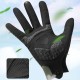 Rockbros cycling gloves spring/summer/autumn, full, size: XL - green