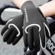 Rockbros Full Waterproof Cycling Gloves, Size: L/XL - Black