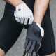 Rockbros sports gloves full spring-summer size S - white and black
