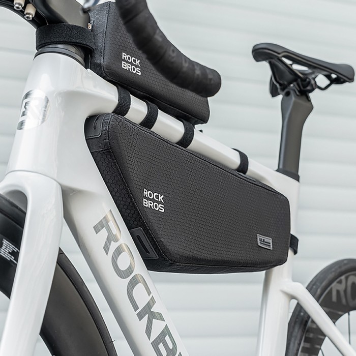 Rockbros Bike Bag for Frame Under Top Tube 2.9l - Black