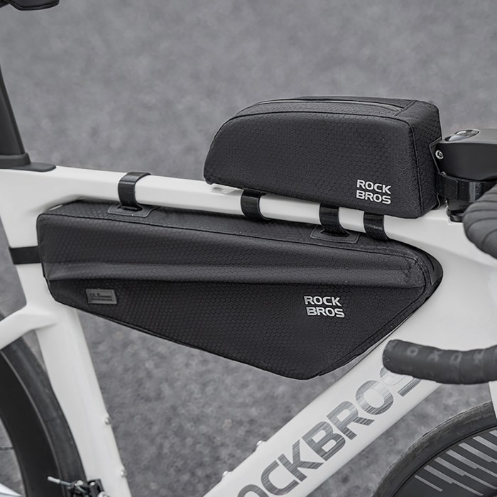 Rockbros Bike Bag for Frame Under Top Tube 2.9l - Black