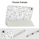 Tech-Protect SC Pen Case for iPad 10.9" 2022 (10th gen.) / 11" 2025 (11th gen.) - Daisies with Leaves