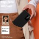 Tech-Protect Smart Wallet Case for Samsung Galaxy S25 - Matte Black