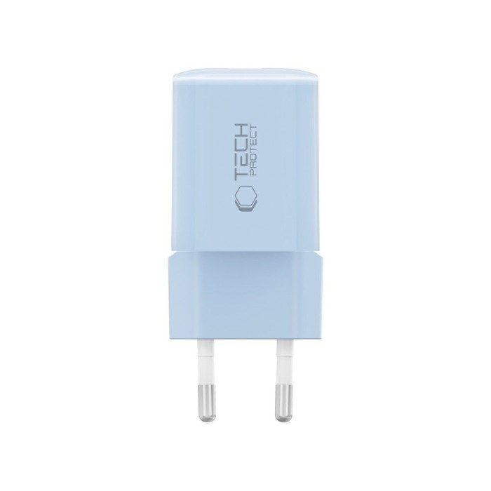 Tech-Protect NCM33W 2-port PD33W/QC3.0 wall charger - blue