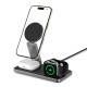 Tech-Protect QI15W-A47 MagSafe 3in1 Inductive Charger + USB-C Cable - Black