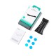 Joyroom JR-ZS422 Cable Organizer Silicone Headband with Magnet, Set of 6 - Black