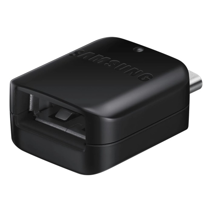 Samsung EE-UN930 USB-A to USB-C OTG Adapter (Bulk - Replacement Packaging) - Black
