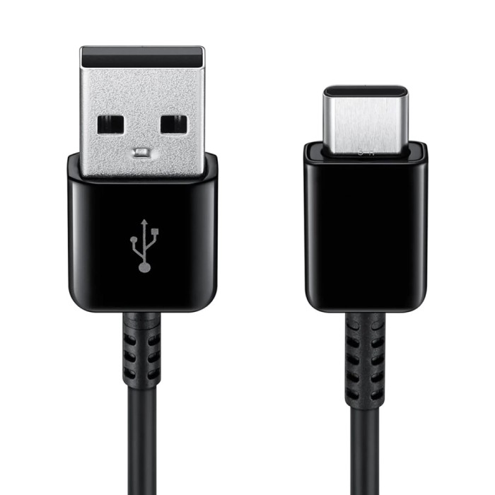 Samsung EP-DG950CBE USB-A - USB-C Cable 1.2m (Bulk - Replacement Packaging) - Black