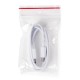 Samsung EP-DX310JWE USB-C - USB-C 3A Cable 1.8m (Bulk - replacement packaging) - white