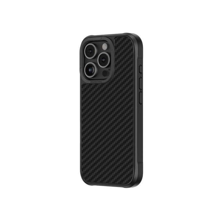AmazingThing Titan Max Case with 1500D Aramid Fibers for iPhone 16 Pro Max - Black