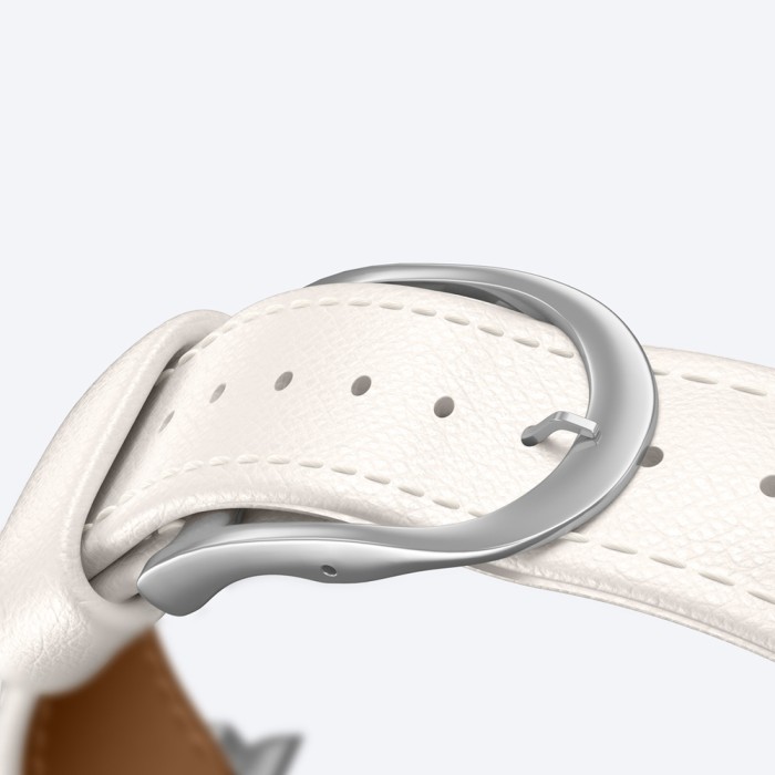 AmazingThing Class Band Leather Strap for Apple Watch 45 / 46 / 49 mm - Light Beige