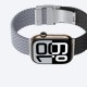 Set of 2 AmazingThing Blend Band for Apple Watch 45/46/49mm - Grey-Black/Grey