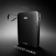 Powerbank SBS 20000 mAh 20W with built-in USB-C cable and digital display - black
