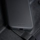 3mk Hardy Apple Silky Leather MagCase for Apple iPhone 16 Pro Max - Black