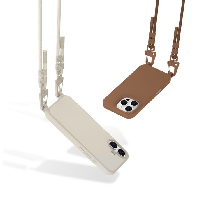 Tech-Protect MagNecklace MagSafe Case for iPhone 16 Pro Max - Beige