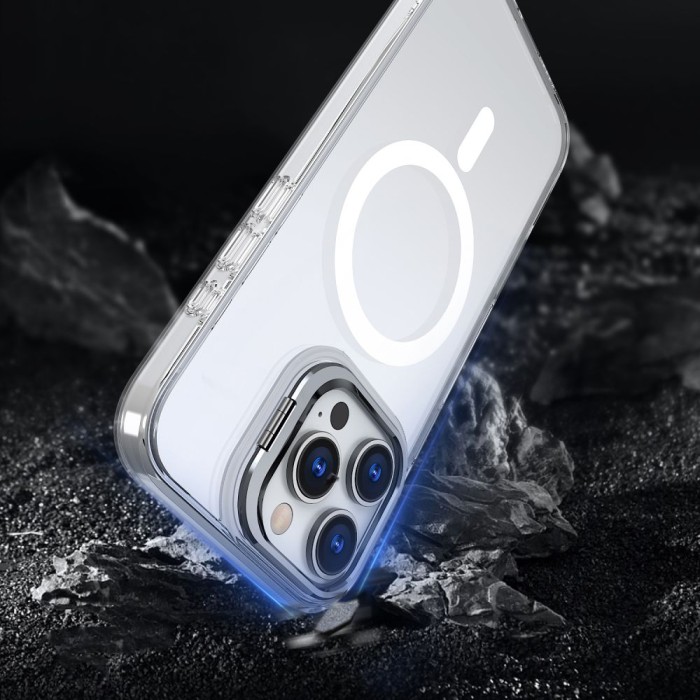 Tech-Protect MagStand MagSafe iPhone 16 Case - Clear