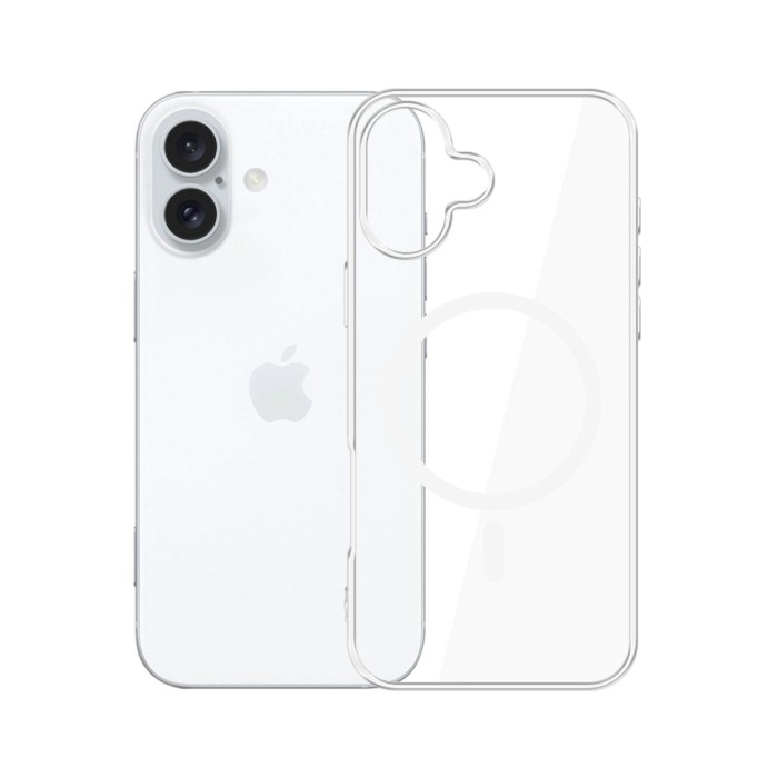 3mk Clear MagCase for Apple iPhone 17 - transparent