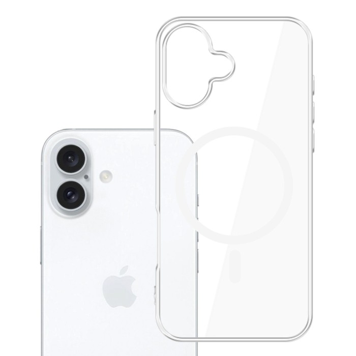3mk Clear MagCase for Apple iPhone 17 - transparent