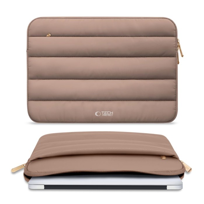 Tech-Protett Fluffy Laptop Bag 13-14 - Brown