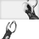 Tech-Protect NaturalFit Case for Apple AirTag 1/2 - Black
