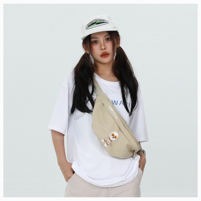 Nimmy Crossbody Glasses Cool Dog Shoulder Bag - Green