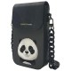 Nimmy Big Eyed Pet 2.0 Panda Phone Bag - Black