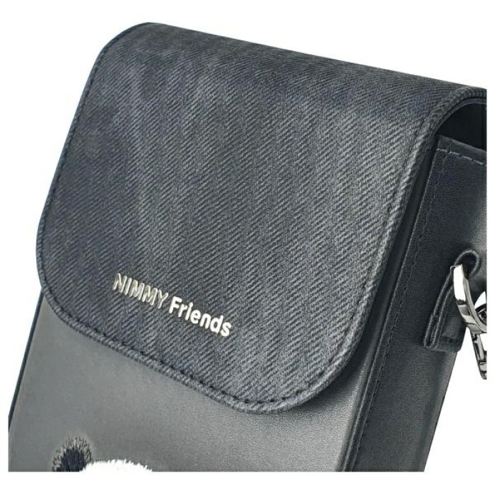 Nimmy Big Eyed Pet 2.0 Panda Phone Bag - Black